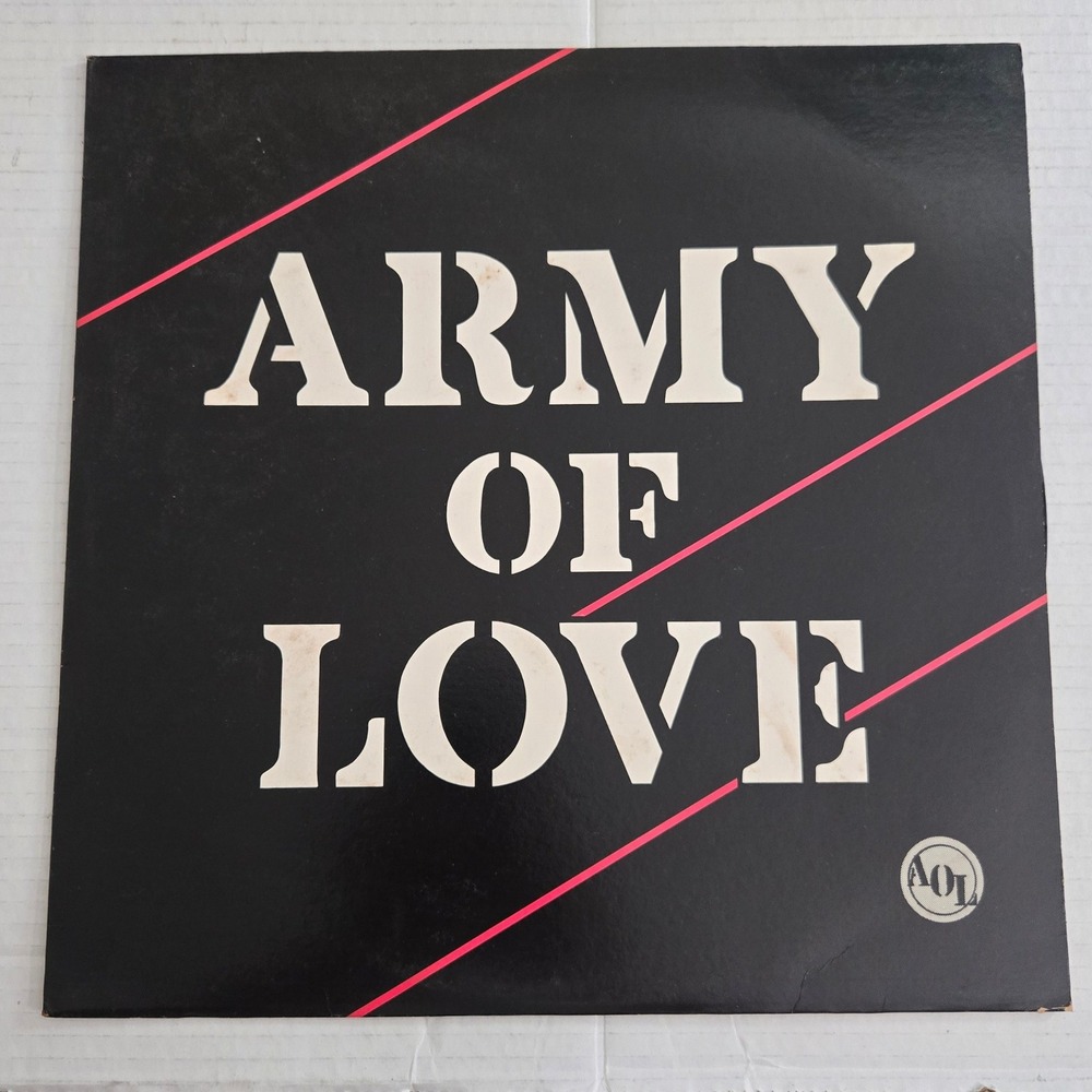 Army Of Love Vinyl LP Record Album Squadrun 1983 US Pressing Rare Power Pop